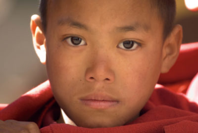 Young Bhutanese Monk, Photo © J. G. Morrison