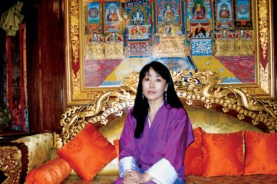 Her Majesty, Queen of the Fourth King of Bhutan, Ashi Dorji Wangmo Wangchuck, © J.G.Morrison