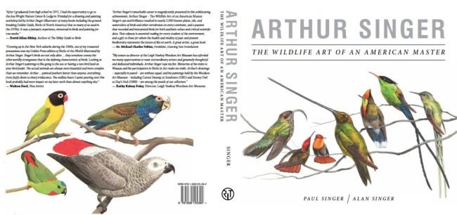 Back and front covers of Arthur Singer: The Wildlife Art of an American Master