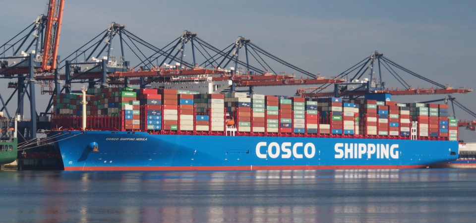 Cosco Shipping Vessel